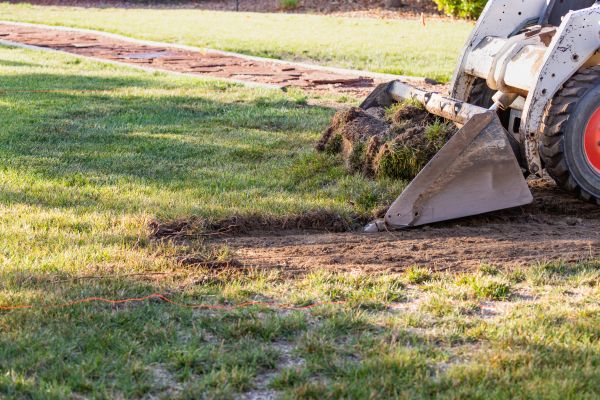 Yard Drainage Grading in Panama City Beach