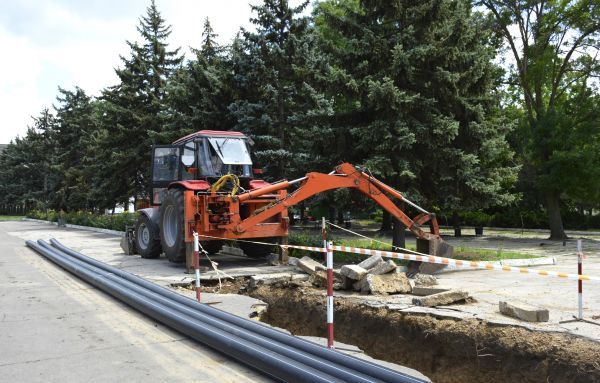 Sewer Line Excavation in Panama City Beach