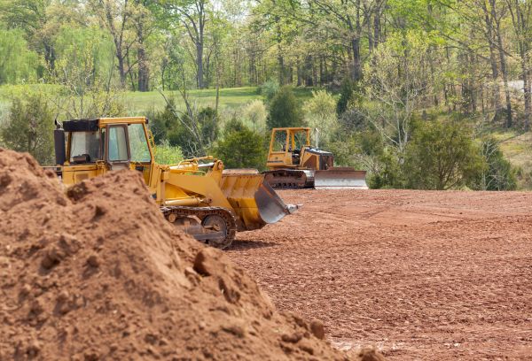 Construction Site Excavation in Panama City Beach