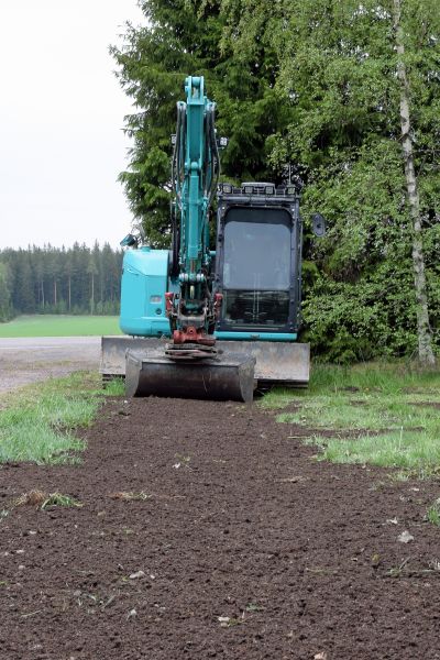 Backhoe Grading in Panama City Beach