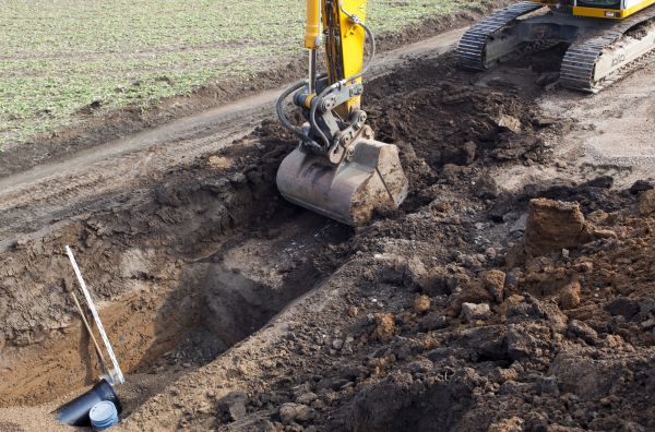 Backhoe Trenching in Panama City Beach