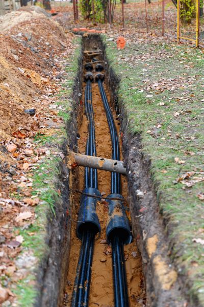 Electrical Line Excavation in Panama City Beach